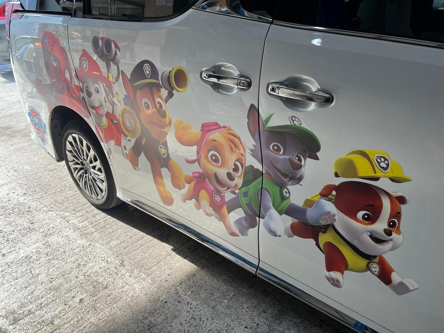 汽車拉花