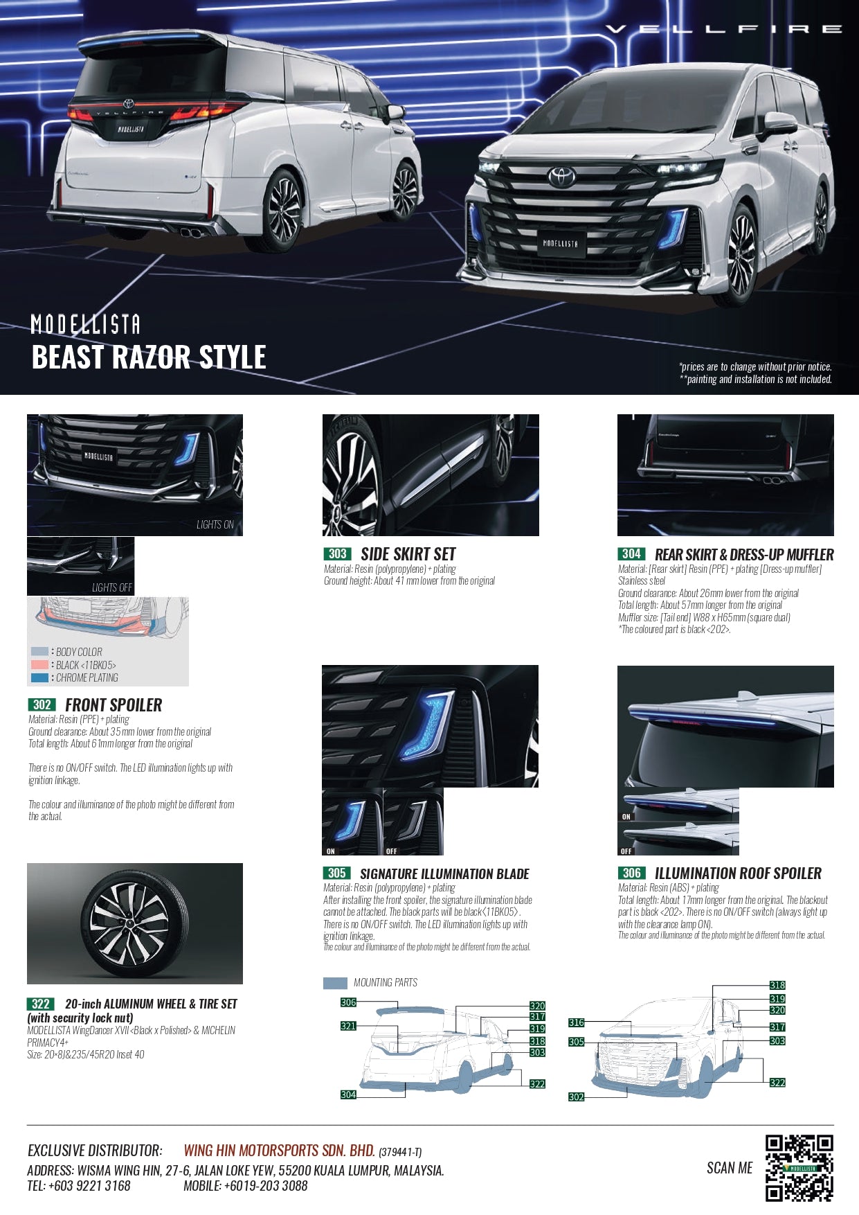 MODELLIDSTA & GR Vellfire 40