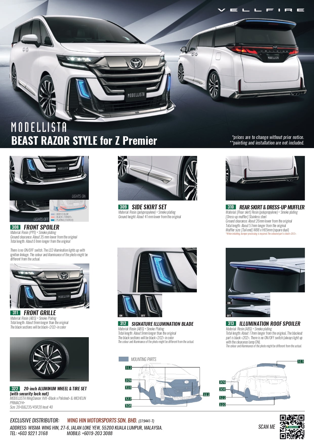 MODELLIDSTA & GR Vellfire 40