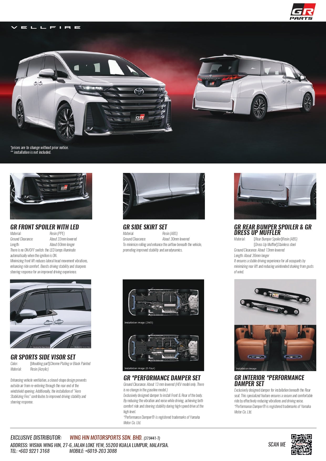MODELLIDSTA & GR Vellfire 40