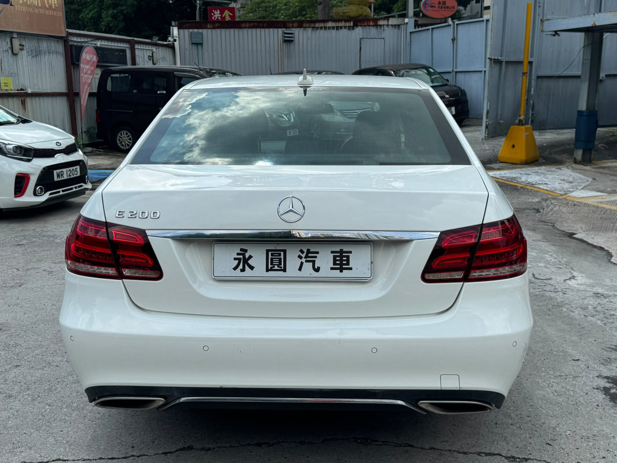 Benz E200 2014